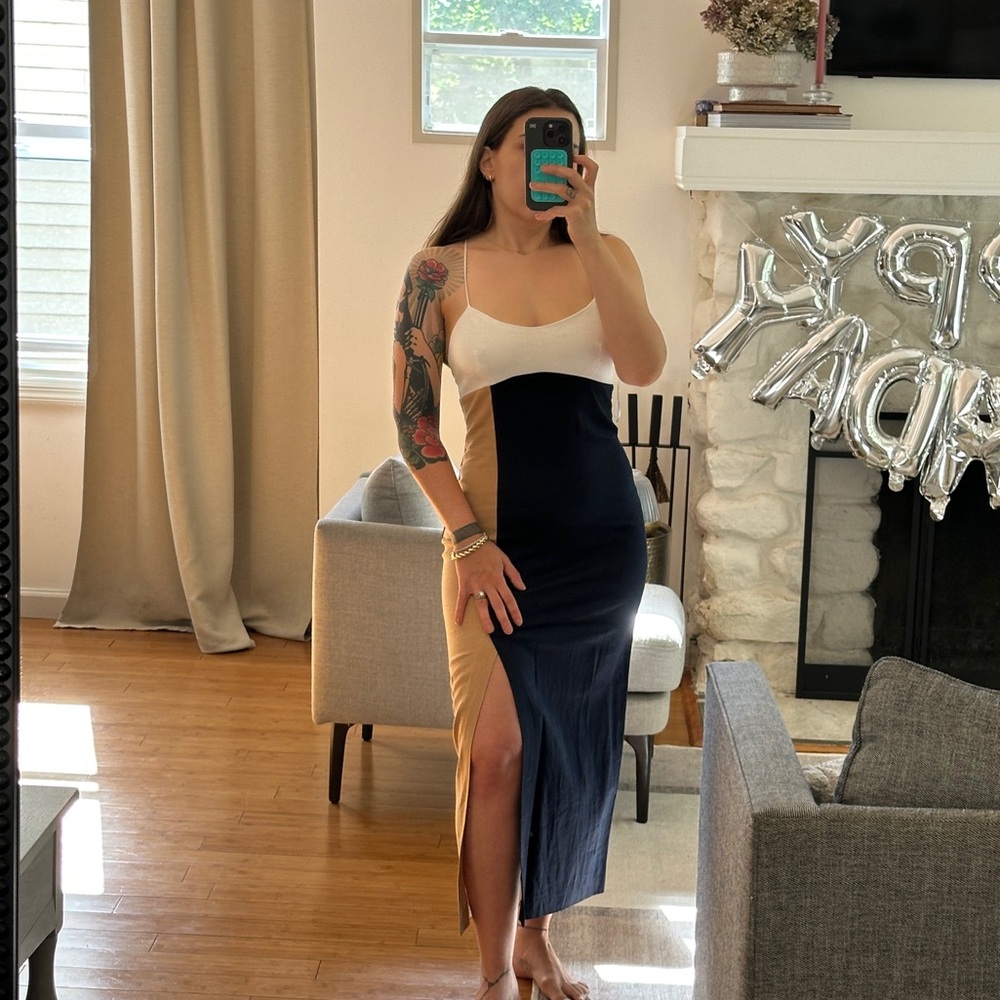 Zara Colorblock Dress